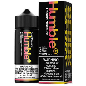 Humble Juice Co. Tobacco Free Nicotine - Peach Pleasure - 120ml - Kure Vapes