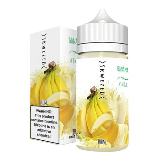 Skwezed eJuice - Banana Vape Juice 0mg